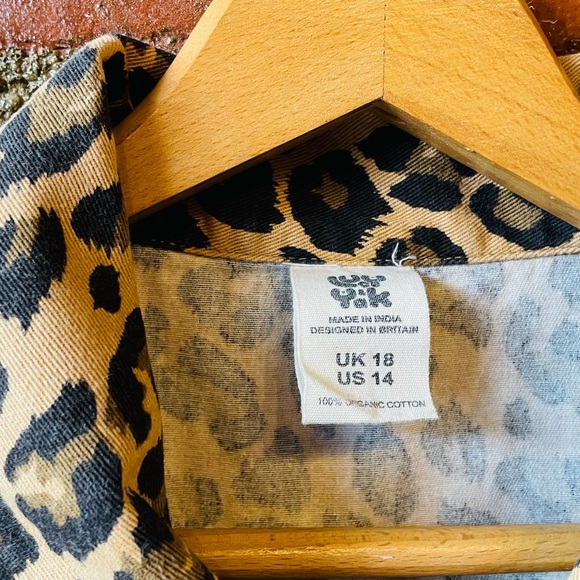 Lucy & Yak Ragan Cotton Jumpsuit in Leopard "Leo" US 14 (UK 18) - Picture 4 of 4